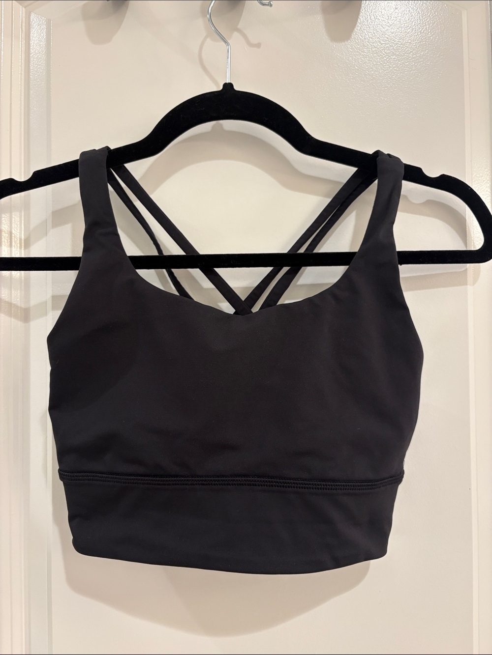 🖤 SALE 🖤 Black Strappy Crop Bralette Lululemon